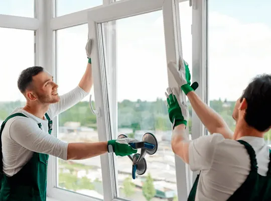 Монтаж оконных конструкций